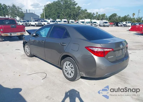 2017 Toyota Corolla Le из США, поврежденный, VIN 2T1BURHE0HC828617